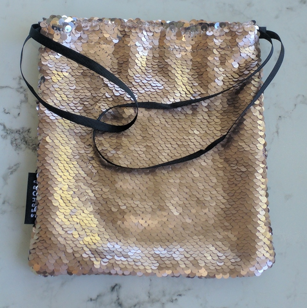 Sephora Sequin Makeup Dust Bag